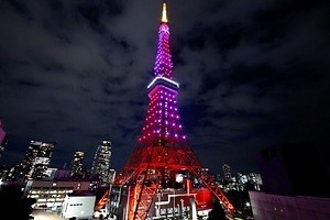 東京タワーのバレンタインイベント、“夜景を望む”外階段を開放＆ピンクに染まるライトアップ