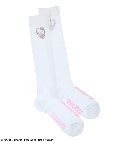 ANGEL【 HELLO KITTY 】SHEER HIGH SOCKS 1,980円