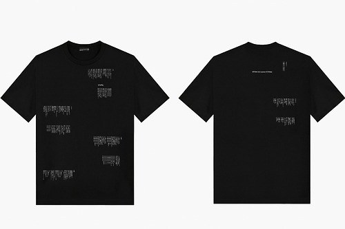 ラッド ミュージシャンとsyrup16gのコラボTシャツ、「正常」など6曲の歌詞をプリント