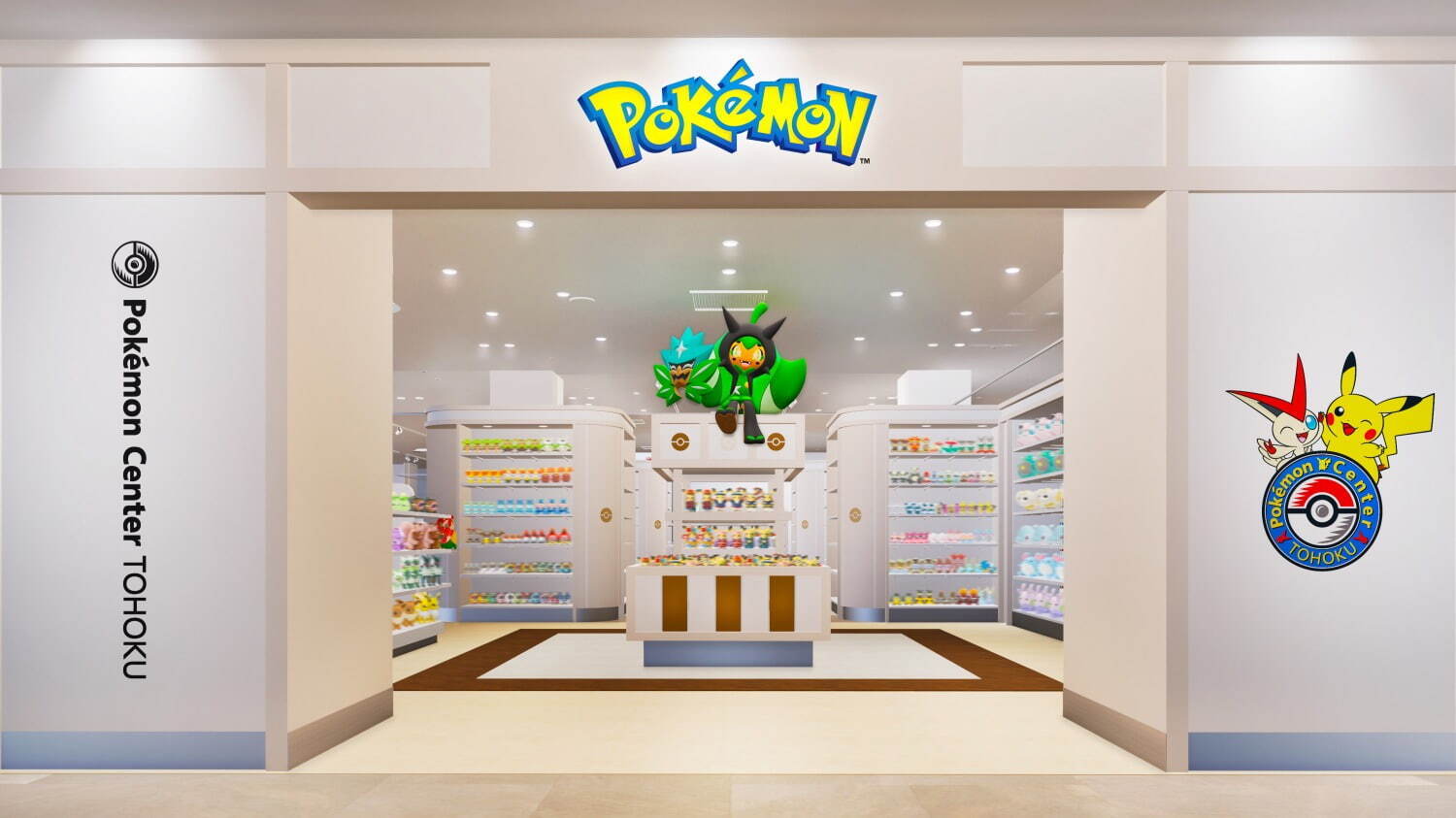 仙台パルコが最大規模リニューアル - 「ポケモンセンター」3倍以上に拡大、9ショップが東北初出店｜写真1