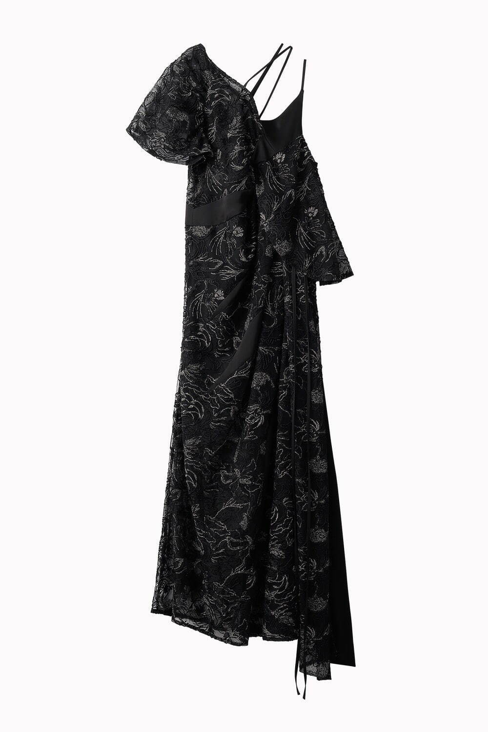 Seem flower lace asymmetry dress 198,000円