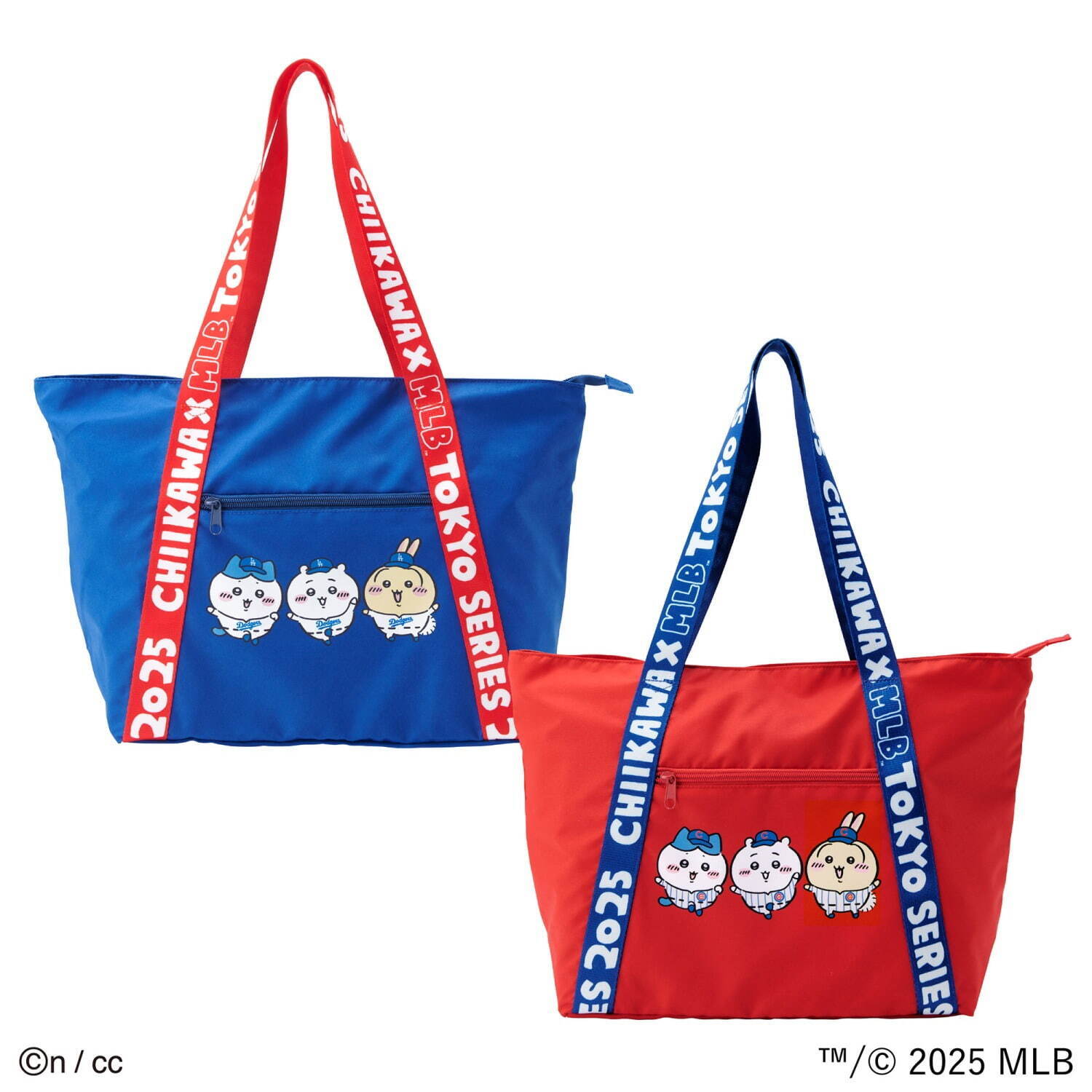 「ちいかわ×MLB 東京シリーズ」限定グッズ、うさぎやハチワレたちがドジャース＆カブスのユニ姿に｜写真6