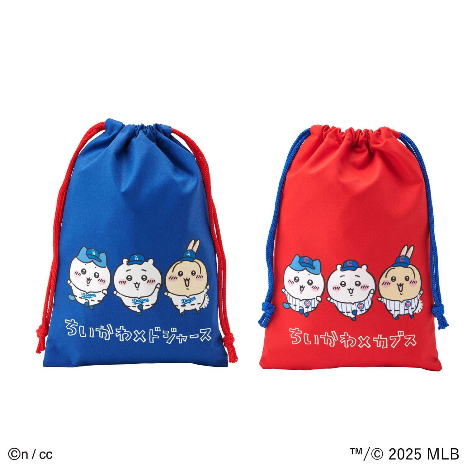 「ちいかわ×MLB 東京シリーズ」限定グッズ、うさぎやハチワレたちがドジャース＆カブスのユニ姿に｜写真7