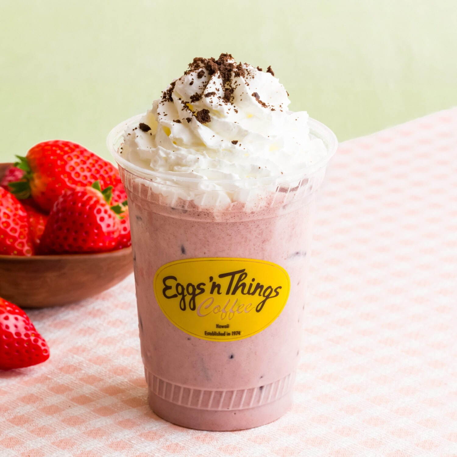 エッグスンシングス(Eggs 'n Things) ストロベリー＆チーズクリームパンケーキ｜写真4