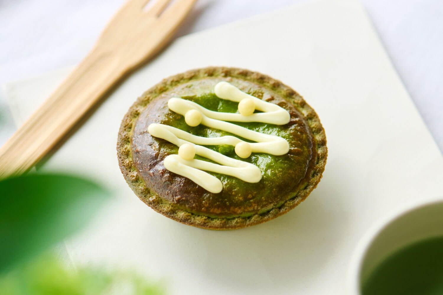 ベイク チーズタルト(BAKE CHEESE TART) ミルキー宇治抹茶チーズ｜写真3