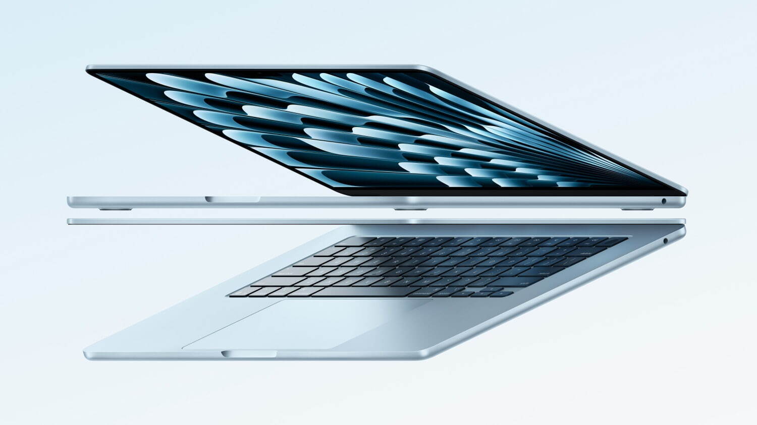 アップル「MacBook Air」に新色スカイブルー、M4チップ搭載の新型ノートブック｜写真1