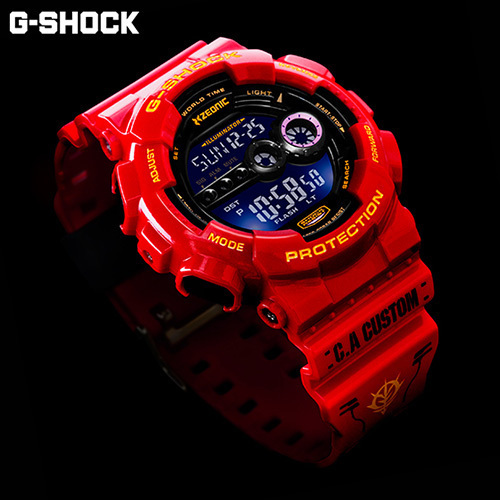 写真6 8 赤い彗星 シャア専用 G Shock 数量限定で発売 ファッションプレス