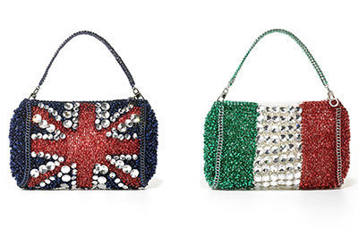 アンテプリマより、イギリス＆イタリア国旗モチーフのワイヤーバッグ