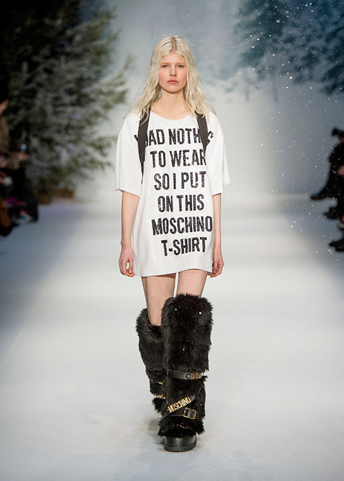 モスキーノ(MOSCHINO) 2015-16年秋冬ウィメンズ&メンズコレクション  - 写真18