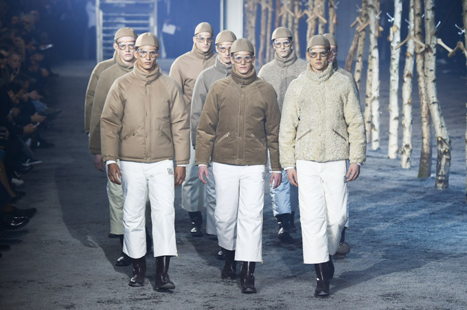 モンクレール ガム・ブルー(MONCLER GAMME BLEU) 2015-16年秋冬メンズコレクション シルエット - 写真1