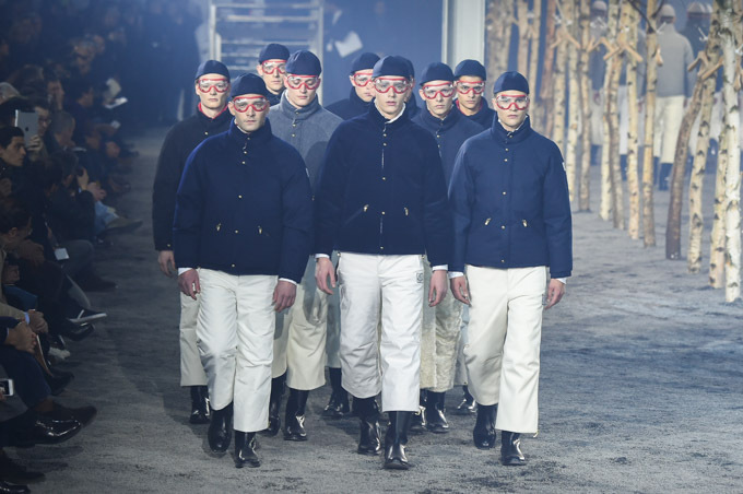 モンクレール ガム・ブルー(MONCLER GAMME BLEU) 2015-16年秋冬メンズコレクション シルエット - 写真4