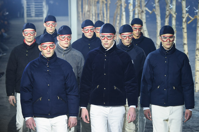 モンクレール ガム・ブルー(MONCLER GAMME BLEU) 2015-16年秋冬メンズコレクション シルエット - 写真5