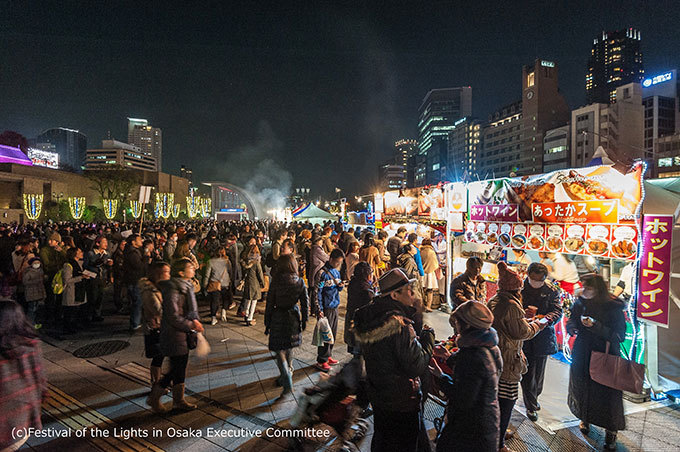 「大阪・光の饗宴2015」ギネス世界記録、約4kmのイルミネーションが登場｜写真8