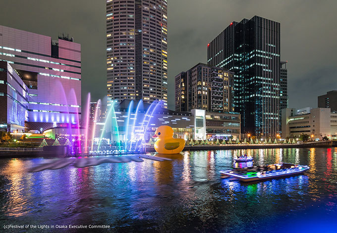 「大阪・光の饗宴2015」ギネス世界記録、約4kmのイルミネーションが登場｜写真15