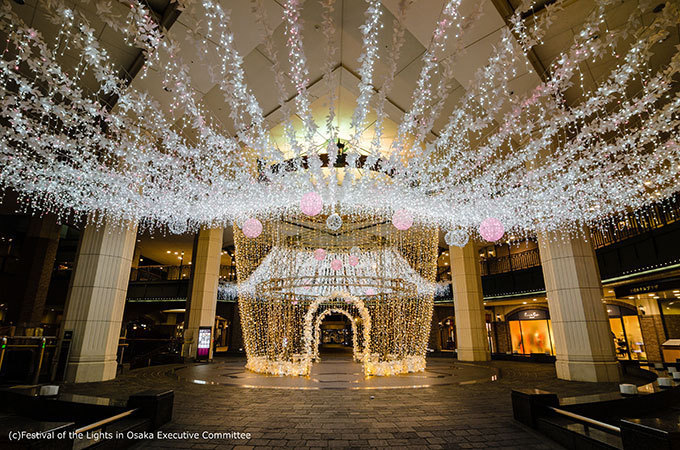 「大阪・光の饗宴2015」ギネス世界記録、約4kmのイルミネーションが登場｜写真17