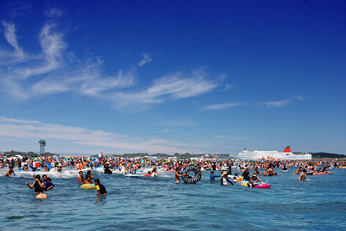 「大洗海上花火大会」開催 - 北関東エリア最大の海水浴場、茨城・大洗サンビーチを舞台に | 写真