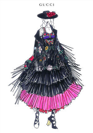 グッチのアレッサンドロ・ミケーレ、マドンナのツアー衣装をデザイン - エキゾチックなジプシールックに | 写真