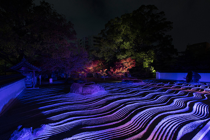 「博多ライトアップウォーク2015博多千年煌夜」開催 - 由緒ある寺社や庭園が美しくライトアップ｜写真3