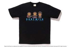 ベイプ×映画『バック・トゥ・ザ・フューチャー』のコラボTシャツ発売