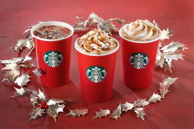 スターバックス(Starbucks Coffee) クランチー キャラメル トフィー ラテ＆フラペチーノ｜写真2