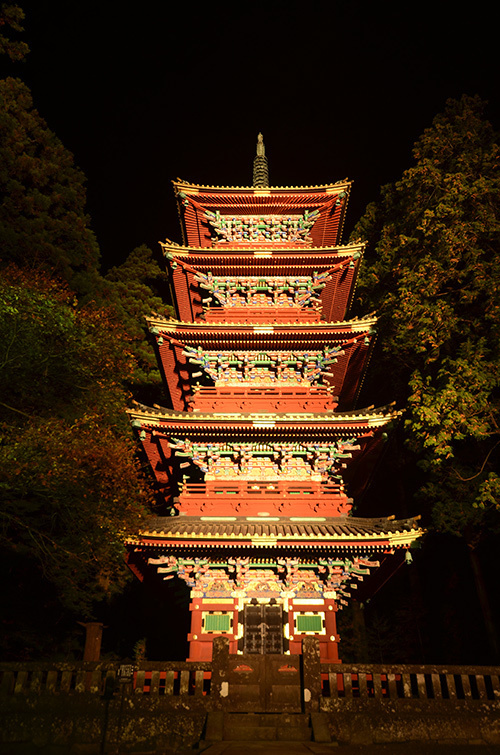 「ライトアップ日光2015」開催 - 世界文化遺産の“日光の社寺”を夜間に照明で彩る｜写真9