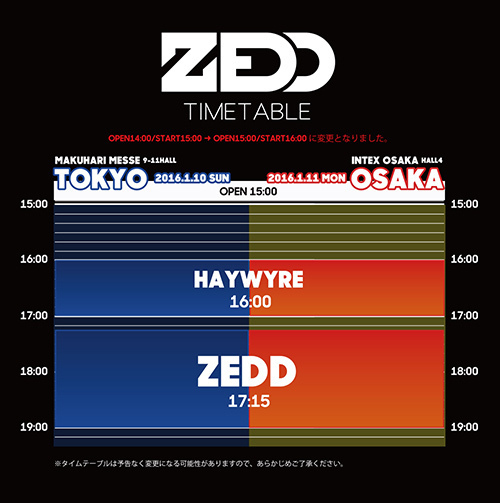 Edm界のプリンス Zedd 日本最大規模の単独公演 幕張メッセとインテックス大阪で開催 ファッションプレス