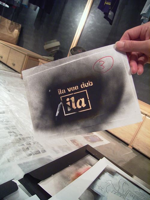 アイラ(ila.) HAND STENCIL CUSTOMIZE by ila.｜写真8