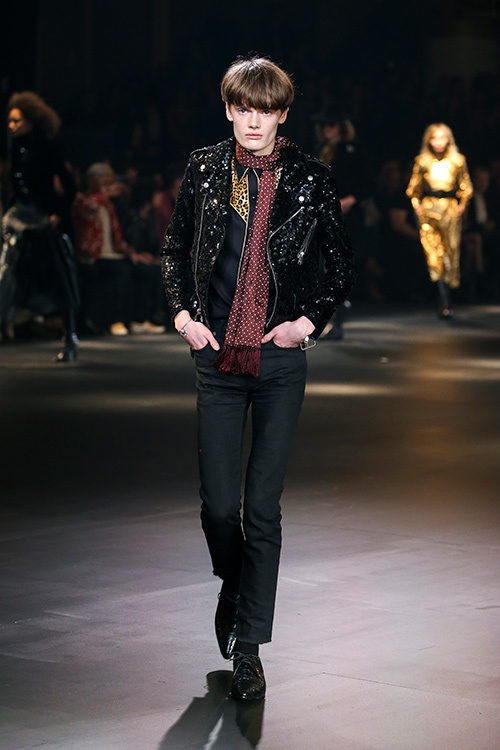 サンローラン(Saint Laurent) 2016-17年秋冬 ウィメンズ&メンズコレクション シルエット - 写真34