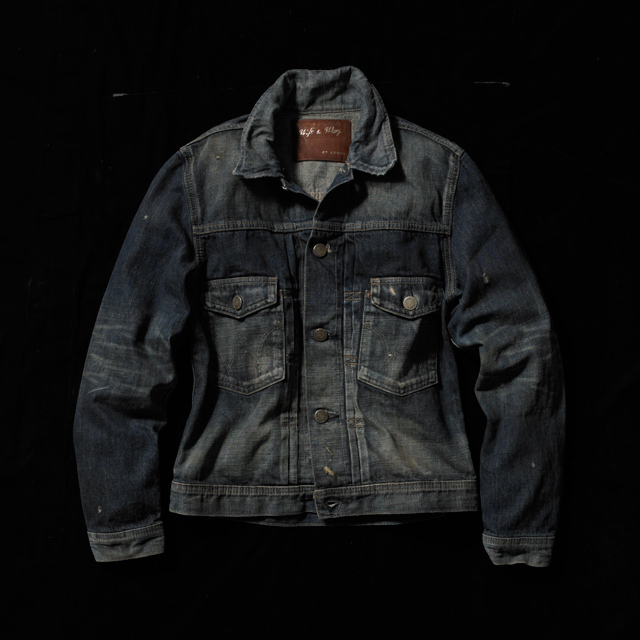 「Weft & Warp BY EDWIN」 Denim Jacket Dark col / ￥39,900(税込)