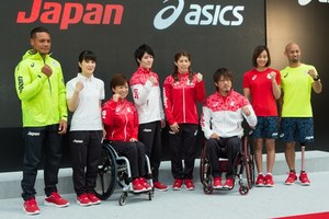 アシックス、リオ五輪日本代表選手団のオフィシャルスポーツウェアを