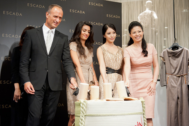 BoAや冨永愛ら豪華ゲストが登場したESCADA(エスカーダ)六本木ヒルズ店