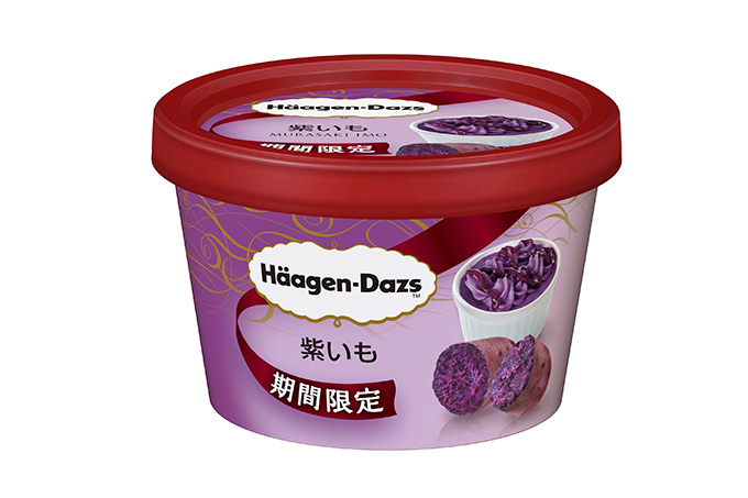 ハーゲンダッツ(Häagen-Dazs) 紫いも｜写真1