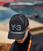 Y-3、16年秋冬の新作小物 - オールブラックのキャップやニット帽、オレンジのロゴベルトも - ファッションプレス