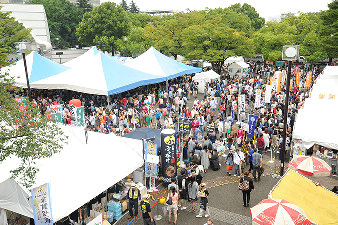 「うどん天下一決定戦2017」代々木公園で開催、全国のご当地うどんが集結し”うどん日本一”を決定｜写真1