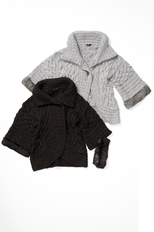 STORY×エストネーションコラボアイテム - KNIT COAT 各￥48,300