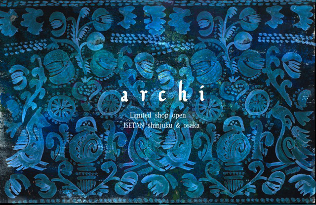archi(アーキ)が伊勢丹で期間限定ショップをオープン - 限定でアクセサリーや陶器も発売｜写真1