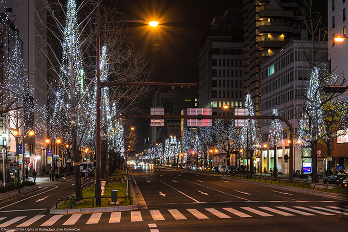 「御堂筋イルミネーション2016」が大阪・光の饗宴2016で - 全長4kmが光で埋め尽くされる｜写真6