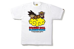 ア ベイシング エイプ×ドラゴンボール＋アラレちゃん、2タイプのＴ