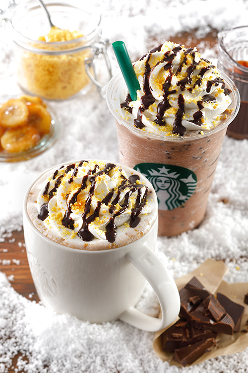 スターバックス(Starbucks Coffee) チョコラティ＆ホワイト チョコラティ バナナ ココ フラペチーノ｜写真2