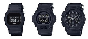 G-SHOCKの新作時計「ミリタリーブラック」タフな素材のバンドを採用