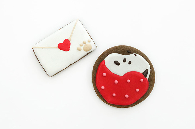 写真1 7 スヌーピーミュージアムのバレンタイン 手紙 をテーマにしたアイシングクッキーやパンケーキ ファッションプレス