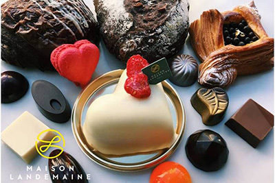 メゾン ランドゥメンヌ 東京のバレンタイン ハートのホワイトチョコケーキなどパンやスイーツ全8種 ファッションプレス