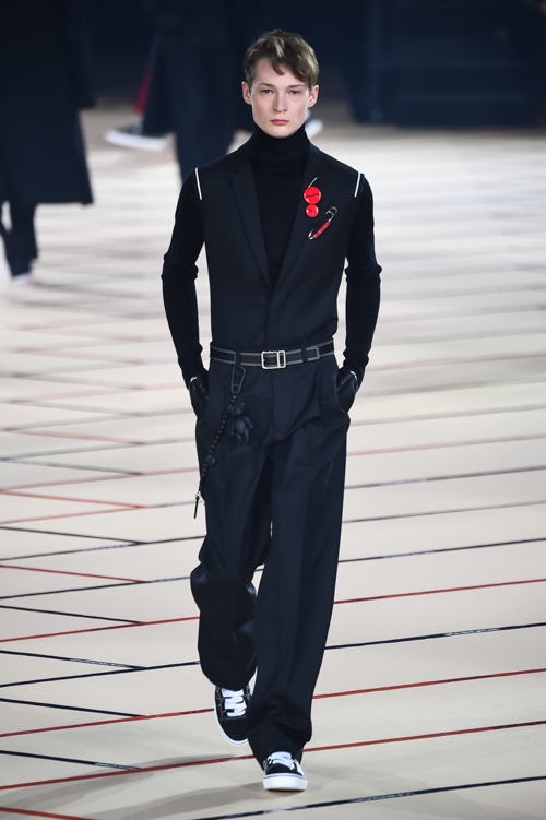 ディオール オム(DIOR HOMME) 2017-18年秋冬メンズコレクション シルエット - 写真11