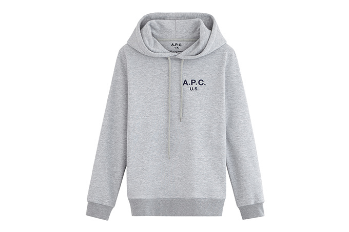 A.P.C.より全工程アメリカ製のジャージウェア - シンプルな作りの