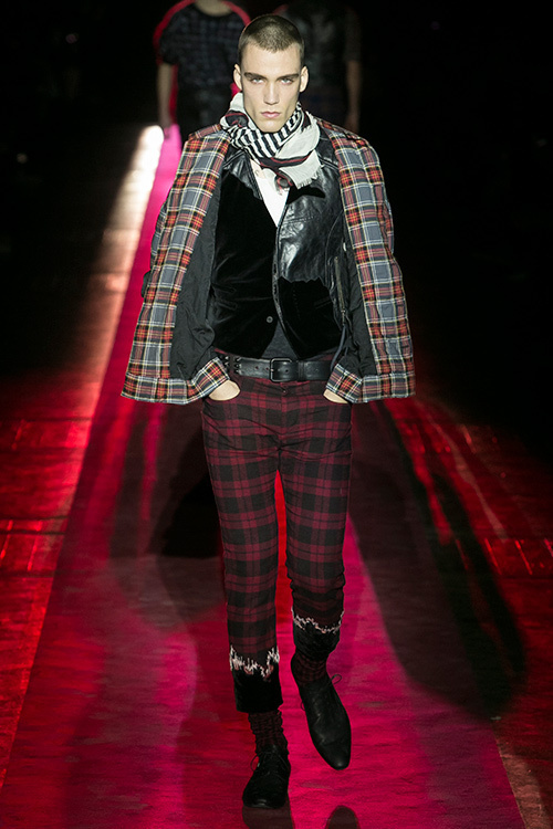 ハイダー アッカーマン 17年秋冬メンズコレクション 溶け合わせられた色柄の中で ファッションプレス