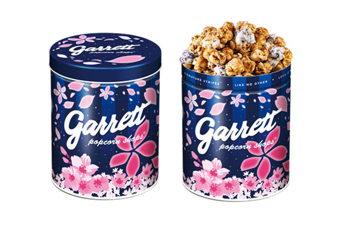 ギャレット ポップコーンから春限定「SAKURA 缶」＆ ホワイトチョコ×クランベリーの新味発売｜写真2