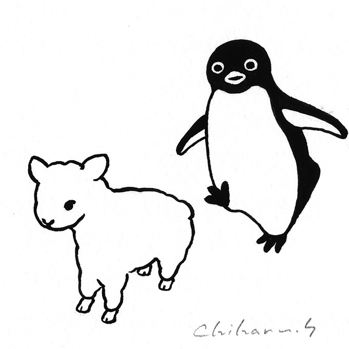 Suicaのペンギンの作者 坂崎千春の企画展 ペンギン百態 伊勢丹