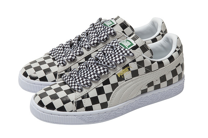 puma checkered shoes