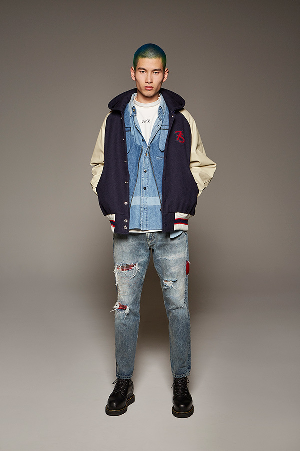 STUDIO SEVEN season3 denim vest-