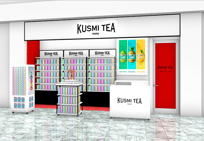 フレーバー・ティー「クスミ ティ(KUSMI TEA)」日本初フルラインナップの新店を丸の内にオープン | 写真